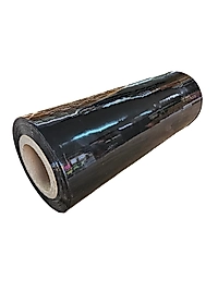 Siyah Dilimli Palet Streç 17 Micron 25 cm 250 mt