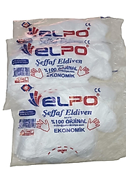 Şeffaf Naylon Eldiven - 100'lü Paket
