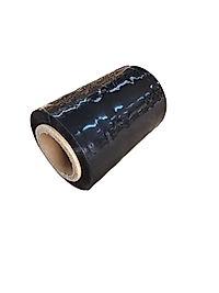 Siyah Dilimli Palet Streç 17 Micron 12,5 cm 250 mt