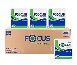 Focus Optimum Kare Peçete 100'lü 32 Paket