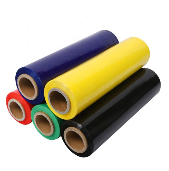 Renkli Palet Streç Film 23 Micron 2000 gr- Mavi-Beyaz-Siyah