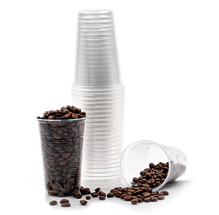 Şeffaf Plastik Bardak 250 cc 50 Adet